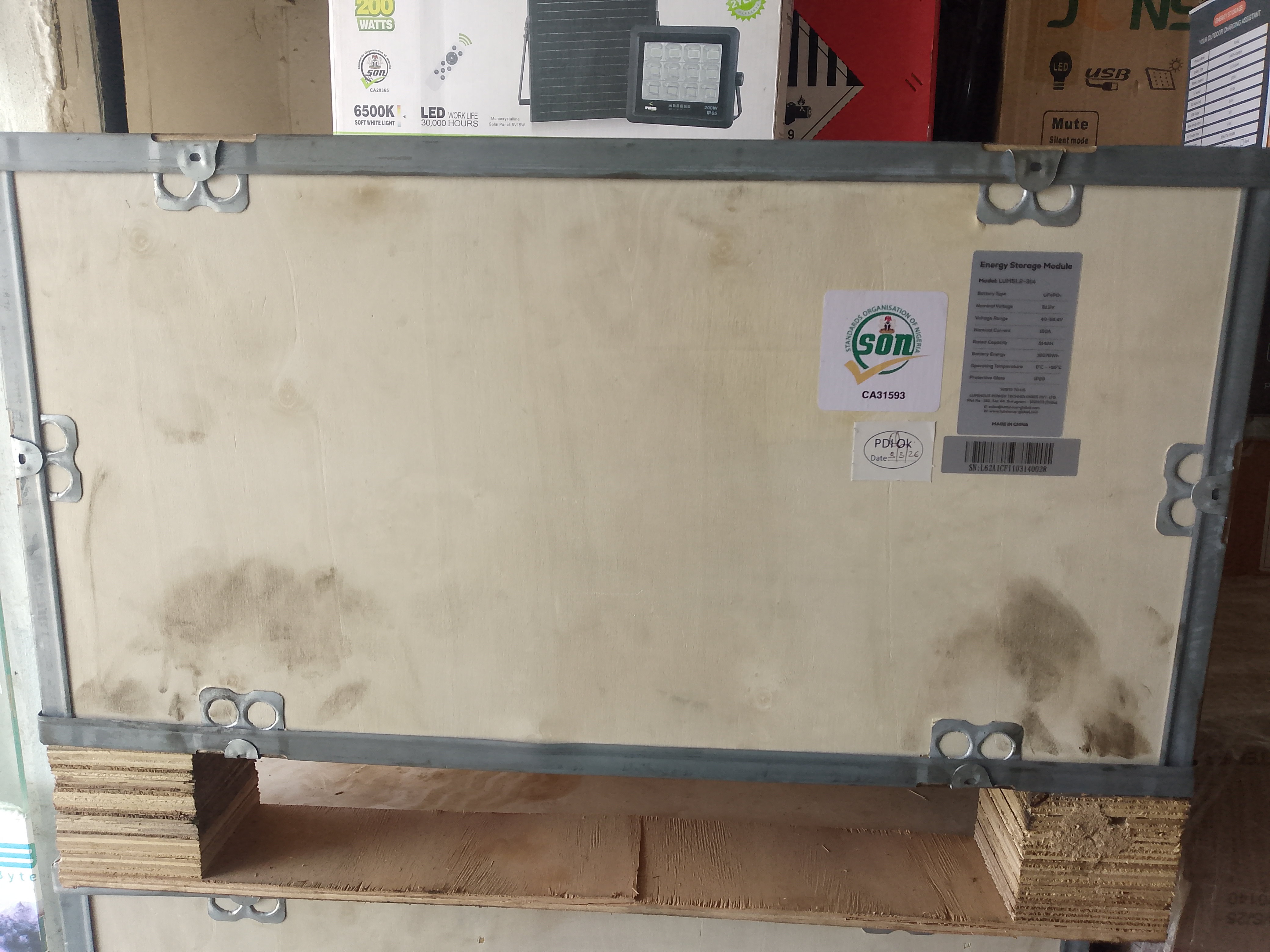 Luminous 16kwh Lithium battery