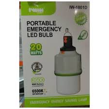 Iwin PORTABLE EMERGENC LED bulb